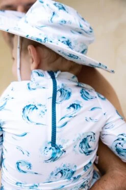 Tales Of The Sun - Wide Brim Sun Hat | Waves - Tales Of The Sun