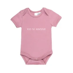 MLW By Design - Personalised Roman Numeral Bodysuit | Various Colours - MLW By Design -MY LITTLE SHOP 10 11785cf0 ba69 4b09 9c1d 7daf43eb505f