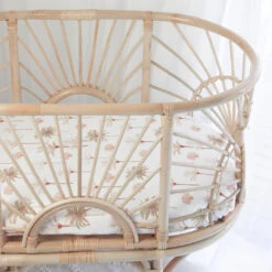 Anchor & Arrow - Bassinet Sheet / Change Table Cover | Summer Palm - Anchor & Arrow -MY LITTLE SHOP 11 827e3600 9185 4883 8a35 7ab15523f02c