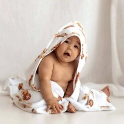 Snuggle Hunny Kids - Organic Hooded Baby Towel | Lion - Snuggle Hunny Kids 5 Snuggle Hunny Kids - Organic Hooded Baby Towel | Lion - Snuggle Hunny Kids -MY LITTLE SHOP 120000