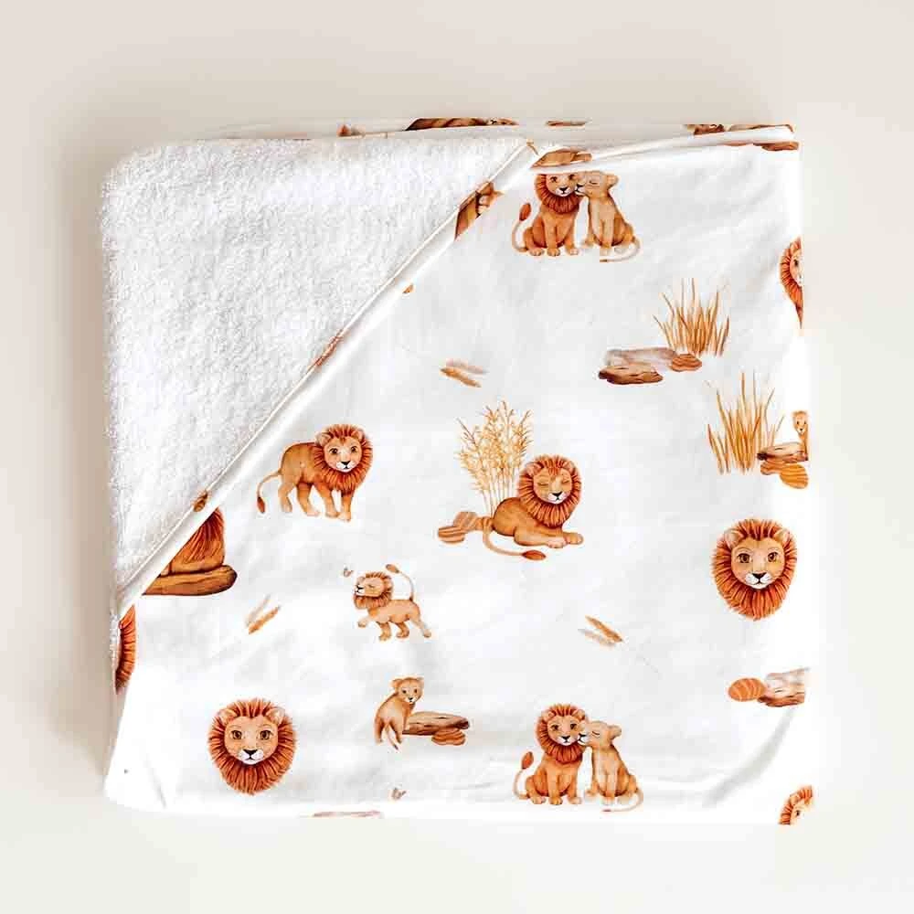 Snuggle Hunny Kids - Organic Hooded Baby Towel | Lion - Snuggle Hunny Kids Snuggle Hunny Kids - Organic Hooded Baby Towel | Lion - Snuggle Hunny Kids -MY LITTLE SHOP 120000 2