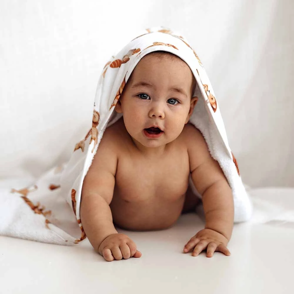 Snuggle Hunny Kids - Organic Hooded Baby Towel | Lion - Snuggle Hunny Kids Snuggle Hunny Kids - Organic Hooded Baby Towel | Lion - Snuggle Hunny Kids -MY LITTLE SHOP 120000 3