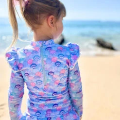 Fernleigh Avenue - Mermaid Shells Girls Rash Guard Set - Fernleigh Avenue -MY LITTLE SHOP 16 c823494b c5e7 4b61 b907 8498e05f6769
