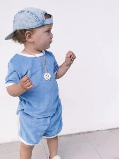 Breezy Co. - Terry Set | Azure - Breezy Co.