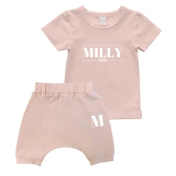 MLW By Design - Personalised Signature Short Set | Blush | Limited Edition - MLW By Design