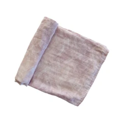 Anchor & Arrow - Organic Baby Swaddle | Pink Palm - Anchor & Arrow