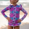 Fernleigh Avenue - Ruby Girls Rash Guard Set - Fernleigh Avenue