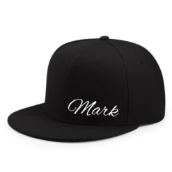 MLW By Design - Personalised Script Snapback | 3 Colours - MLW By Design