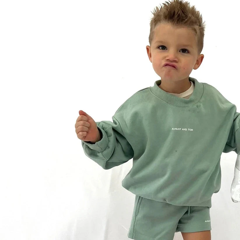 August & Tom - Sweat Crew | Sage - August & Tom August & Tom - Sweat Crew | Sage - August & Tom -MY LITTLE SHOP 3E6B3A97 29EA 4A75 8BB0 3B567E9DF254