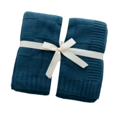 Anchor & Arrow - Knit Baby Blanket | Sea Glass - Anchor & Arrow