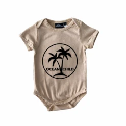 MLW By Design - Ocean Child Stonewash Bodysuit | Sand Or Black - MLW By Design