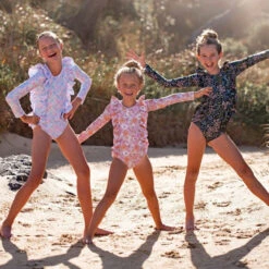 Fernleigh Avenue - Tessa Kids Long Sleeve Solid Back Swimsuit - Fernleigh Avenue -MY LITTLE SHOP 4 34088 17e530ae 2fbe 43f9 8ab5 6ba694e152c2