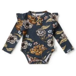 Snuggle Hunny Kids - Long Sleeve Organic Bodysuit | Belle - Snuggle Hunny Kids