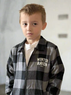 Winter And Raven - Mono Check Shacket - Winter And Raven 4 Winter And Raven - Mono Check Shacket - Winter And Raven -MY LITTLE SHOP 567C6D89 AFDF 4ED7 BCDB FC3606B6288C