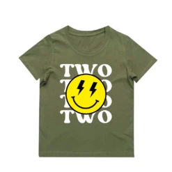 MLW By Design - Personalised Smile Birthday Tee | Various Ages & Colours - MLW By Design -MY LITTLE SHOP 5 ea51cd63 aa54 4561 a21a 58282cacd78e