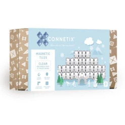 Connetix Tiles - 12 Piece Clear Rectangle Pack - Connetix Tiles