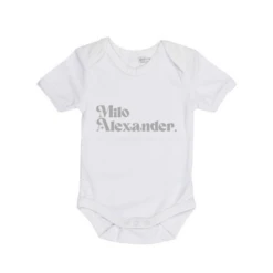 MLW By Design - Personalised Retro Name Bodysuit | Various Colours - MLW By Design -MY LITTLE SHOP 7 9cb2fdc9 96ae 4169 bab9 9de1cebf2486