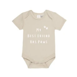 MLW By Design - Best Friend Has Paws Bodysuit | Various Colours - MLW By Design -MY LITTLE SHOP 7 c61b83e2 cf44 470f 8f50 6e718e0b704e
