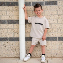 Winter And Raven - Luxe Acid Wash Shorts | Vintage Stone - Winter And Raven