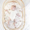 Anchor & Arrow - Bassinet Sheet / Change Table Cover | Summer Palm - Anchor & Arrow