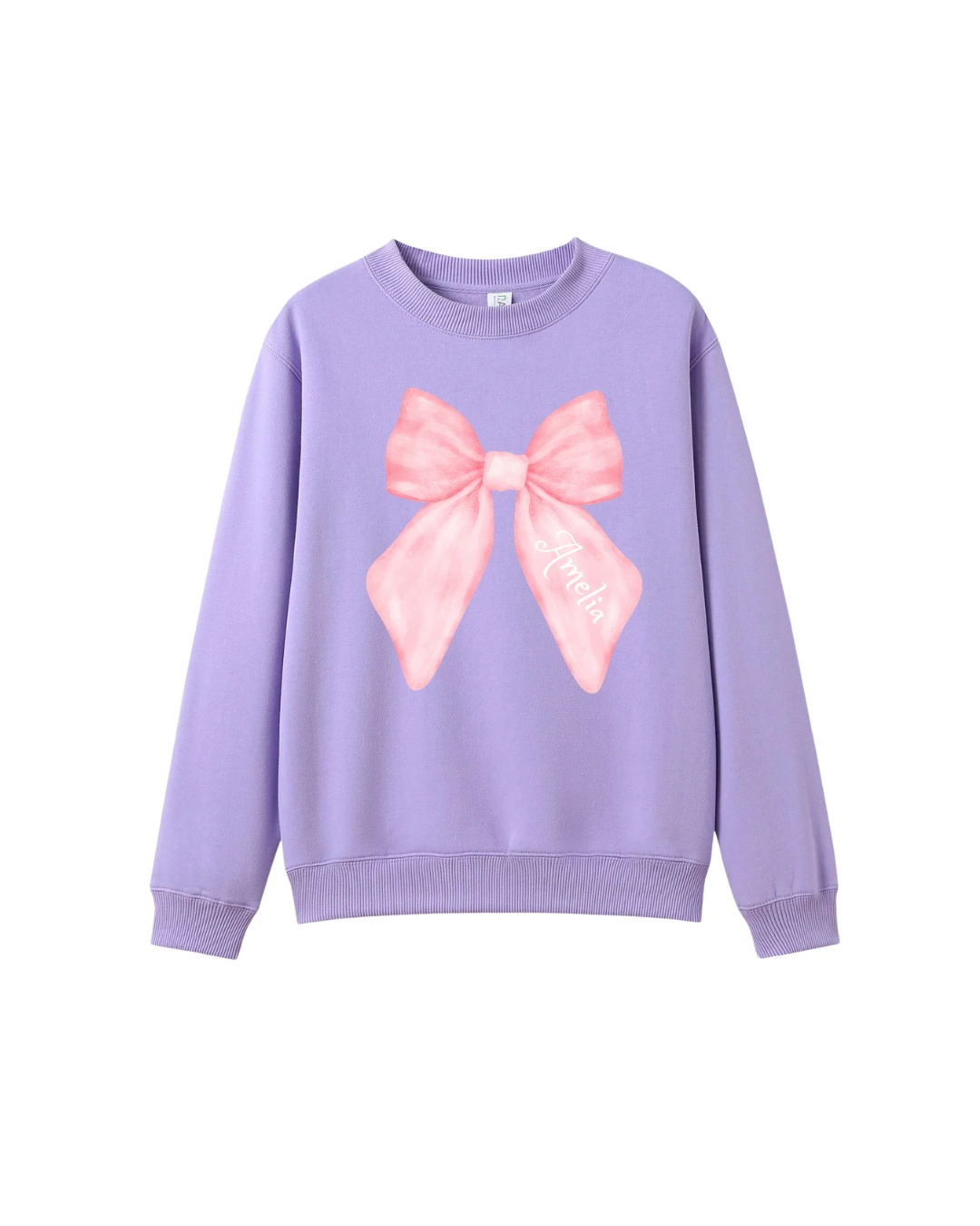 MLW By Design - Personalised Bow Jumper | 3 Colours - MLW By Design MLW By Design - Personalised Bow Jumper | 3 Colours - MLW By Design -MY LITTLE SHOP Amelia 1