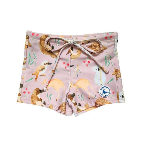 Little E & Co - Swim Shorts | Aus Animals - Little E & Co Little E & Co - Swim Shorts | Aus Animals - Little E & Co -MY LITTLE SHOP AusAnimals