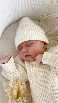 Breezy Co. - Knit Beanie | Milk - Breezy Co.