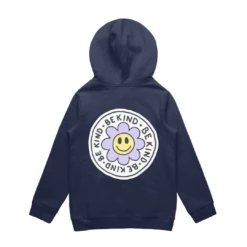 MLW By Design - Be Kind Fleece Hoodie | Various Colours - MLW By Design -MY LITTLE SHOP BeKindFlower 4