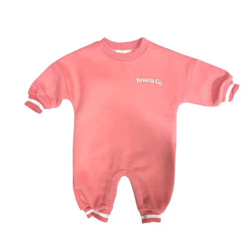 Breezy Co. - Fleece Romper | Rosey Pink - Breezy Co. Breezy Co. - Fleece Romper | Rosey Pink - Breezy Co. -MY LITTLE SHOP BlackWhiteElegantClassicMinimalistPersonalMonogramLogo 439f51d3 ac26 439f af6f 8ddd4668083d