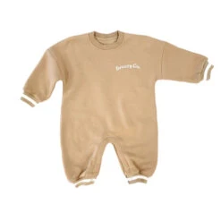 Breezy Co. - Fleece Romper | Latte - Breezy Co.