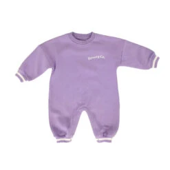 Breezy Co. - Fleece Romper | Lilac - Breezy Co.