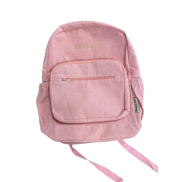 Breezy Co. - Corduroy Backpack Personalised - Pink (Pre-Order Mid July) - Breezy Co. Breezy Co. - Corduroy Backpack Personalised - Pink (Pre-Order Mid July) - Breezy Co. -MY LITTLE SHOP C891B0E2 6187 4C20 8099 15490BDFC99B