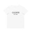 MLW By Design - Established Personalised Tee | Various Colours - MLW By Design -MY LITTLE SHOP COOPER 2