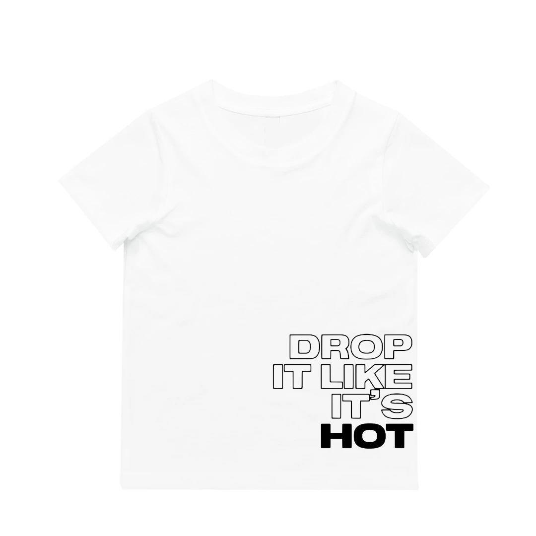 MLW By Design - Drop It Like It’s Hot Tee | Various Colours - MLW By Design MLW By Design - Drop It Like It’s Hot Tee | Various Colours - MLW By Design -MY LITTLE SHOP COOPER 49