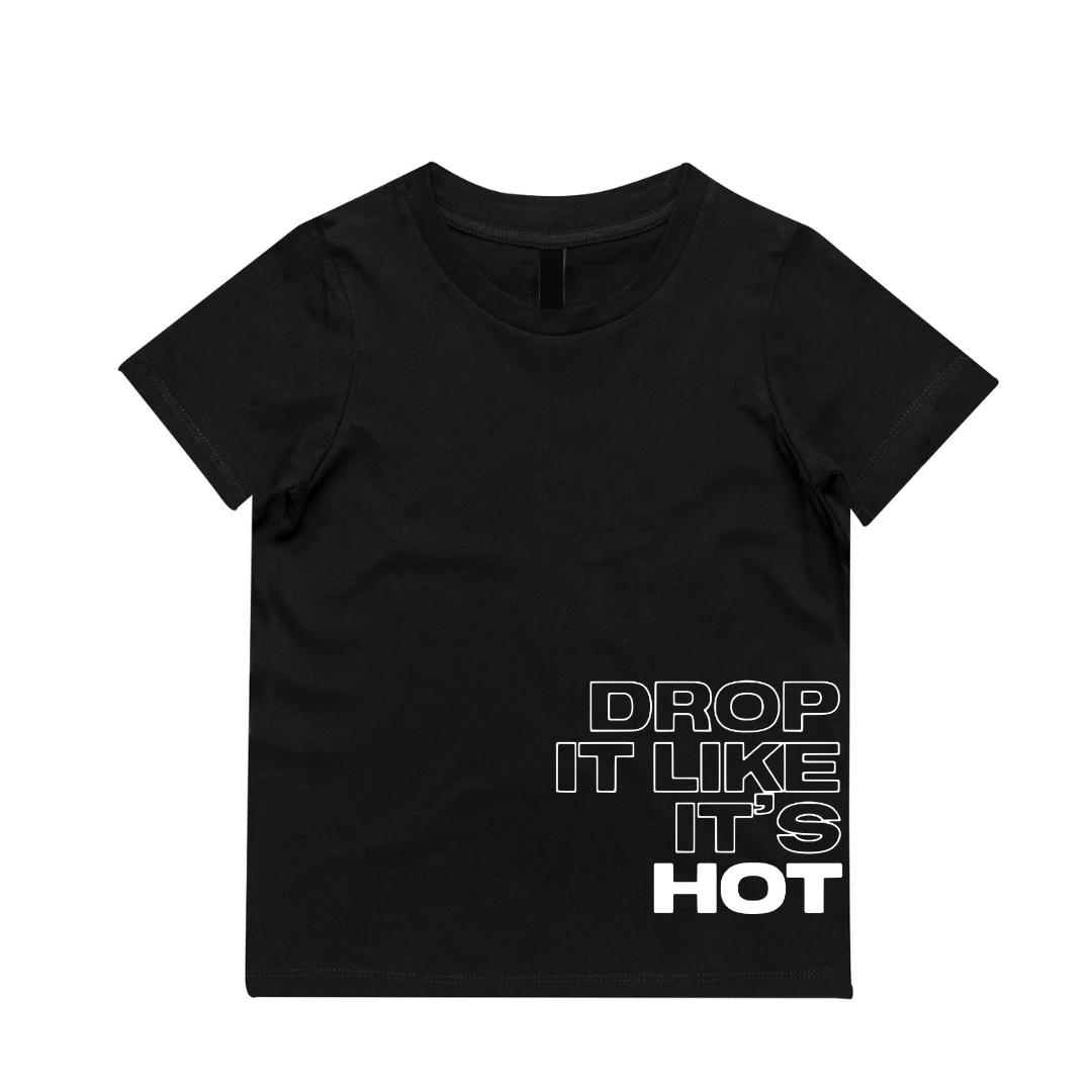 MLW By Design - Drop It Like It’s Hot Tee | Various Colours - MLW By Design MLW By Design - Drop It Like It’s Hot Tee | Various Colours - MLW By Design -MY LITTLE SHOP COOPER 50