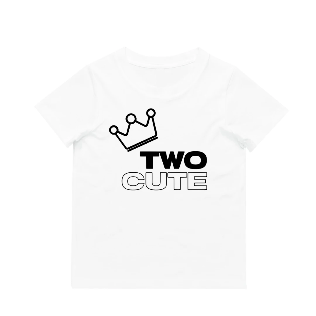 MLW By Design - Two Cute Tee | Various Colours - MLW By Design MLW By Design - Two Cute Tee | Various Colours - MLW By Design -MY LITTLE SHOP COOPER 63