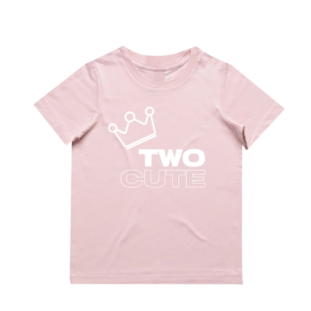 MLW By Design - Two Cute Tee | Various Colours - MLW By Design MLW By Design - Two Cute Tee | Various Colours - MLW By Design -MY LITTLE SHOP COOPER 65