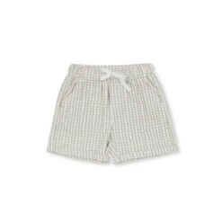 Indigo & Lellow - Cary Pocket Shorts | Sage Gingham - Indigo & Lellow