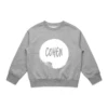 MLW By Design - Circle Personalised Fleece Oversized Crew - MLW By Design -MY LITTLE SHOP CirclePersonalisedCrew 1