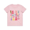 MLW By Design - 100 Days Of School Retro Font Tee | 5 Colours - My Little Wardrobe