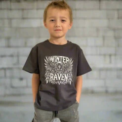 Winter And Raven - Raven Riot Tee - Winter And Raven