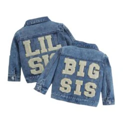 Sisters Matching Denim Jacket - Affordable Baby