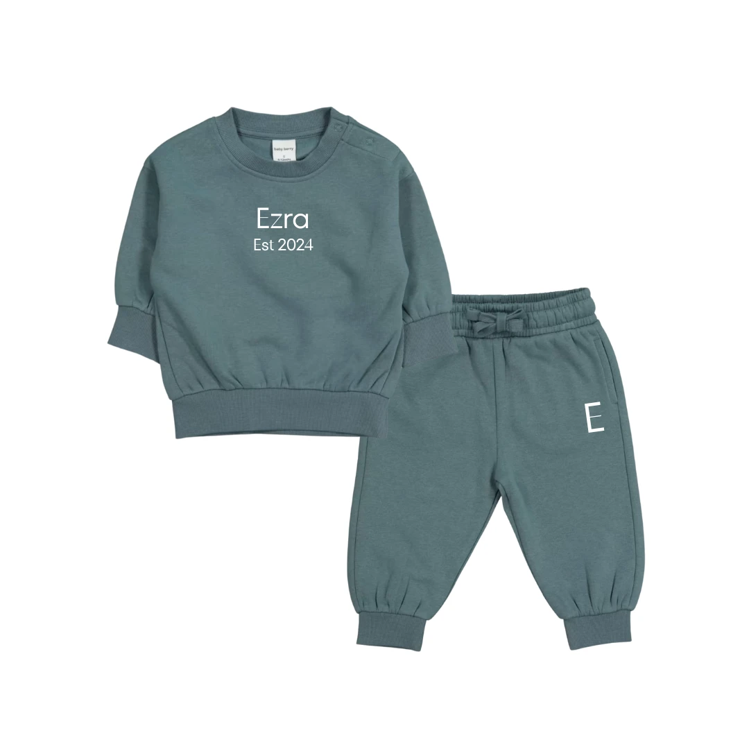 MLW By Design - Established Personalised Tracksuit | Steel | LIMITED EDITION - MLW By Design MLW By Design - Established Personalised Tracksuit | Steel | LIMITED EDITION - MLW By Design -MY LITTLE SHOP ESTABLISHEDTRACKSUITS 21