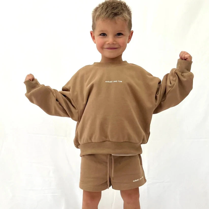 August & Tom - Sweat Crew | Caramel - August & Tom August & Tom - Sweat Crew | Caramel - August & Tom -MY LITTLE SHOP F206BF51 DEA3 42C0 B622 AC810D27D983