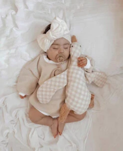 Emma Rose By Emily - Gingham Cuddle Duck - Emma Rose By Emily