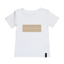 MLW By Design - FKN CLINGY™ Tee | Sand Print | Black Or White - MLW By Design -MY LITTLE SHOP FKNClingyTan 1 a2e5ed82 a829 49e9 87a9 81a7b898e695