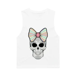MLW By Design - Candy Skull Tank | White Or Black - MLW By Design