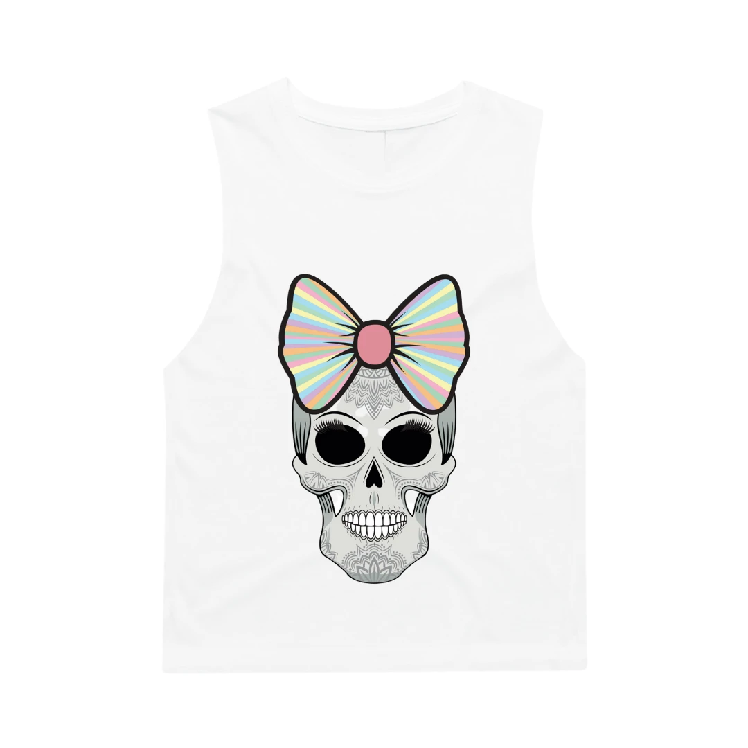 MLW By Design - Candy Skull Tank | White or Black - MLW By Design MLW By Design - Candy Skull Tank | White Or Black - MLW By Design -MY LITTLE SHOP FRONT 2022 01 18T131009.807
