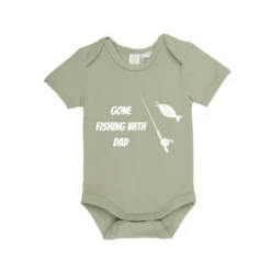 MLW By Design - Gone Fishing With Dad Bodysuit | Various Colours - MLW By Design -MY LITTLE SHOP FRONT 2022 01 21T103408.028