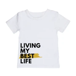 MLW By Design - Living My Best Life Tee | Pink Or Gold Print - MLW By Design -MY LITTLE SHOP FRONT 2022 01 24T132549.360